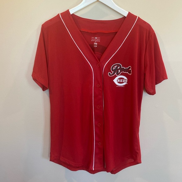 MLB Tops - Women’s Cincinnati Reds Top Large